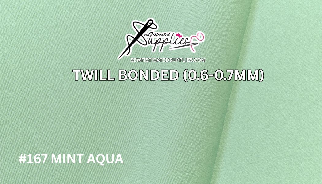 Twill Bonded - MINT AQUA
