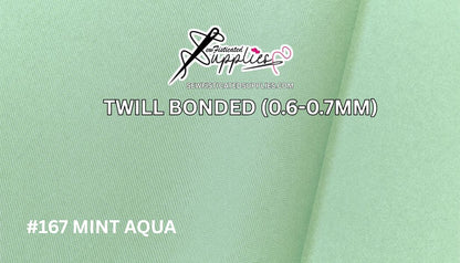 Twill Bonded - MINT AQUA