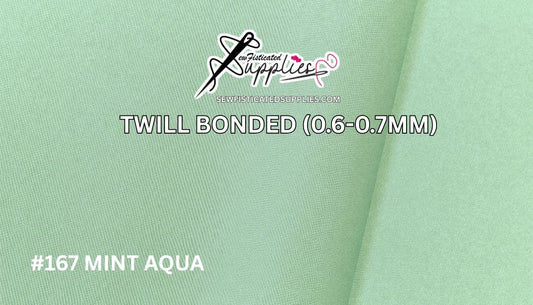 Twill Bonded - MINT AQUA
