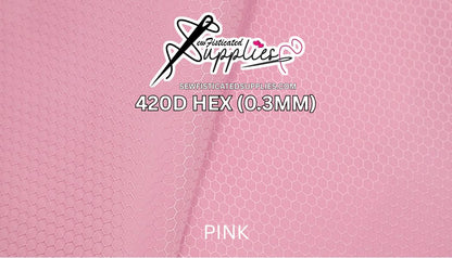 420D Hexagon - Pink