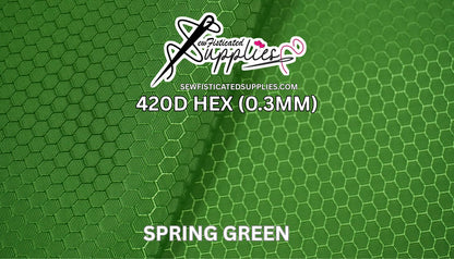420D Hexagon - Spring Green